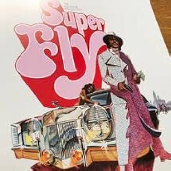 Amazon.co.jp: ポスター70s映画Super Fly（スーパーフライ）ポスター